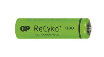 Green ReCyko 1300 version of GP 130AAHC batteries for BT Baby Monitors