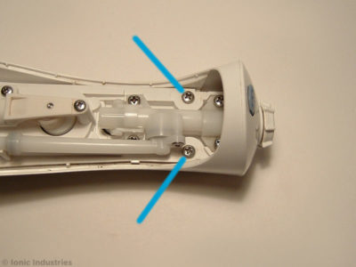 how-to-open-waterpik-wp-450-screws-x2